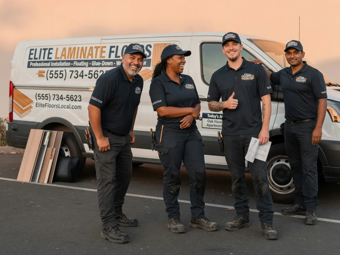 Laminate flooring installation company in Hancock, IA